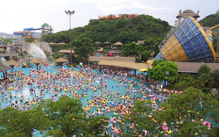 蘇州樂園水上世界成為華東地區(qū)旅游熱點