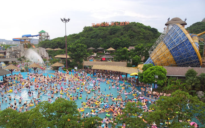水主題公園項目旅游規(guī)劃院:蘇州樂園水上世界項目實景