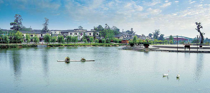 鄉(xiāng)村旅游策劃公司:三圣花鄉(xiāng)建筑旅游規(guī)劃融入了蜀文化民居風(fēng)格