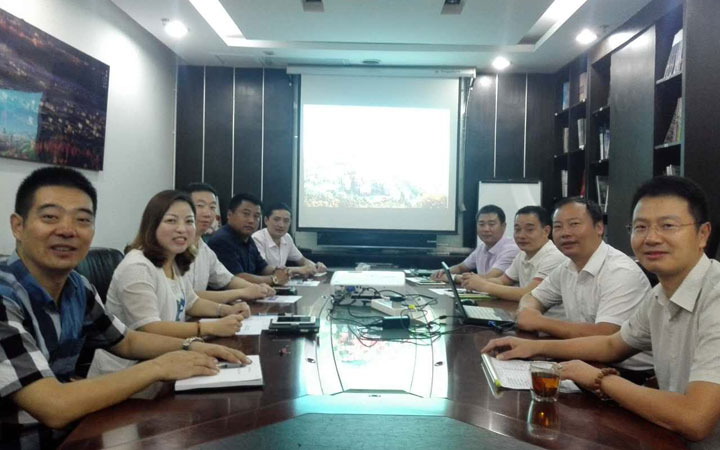 管理團隊出發(fā)前在廣州召開項目進駐準備會議